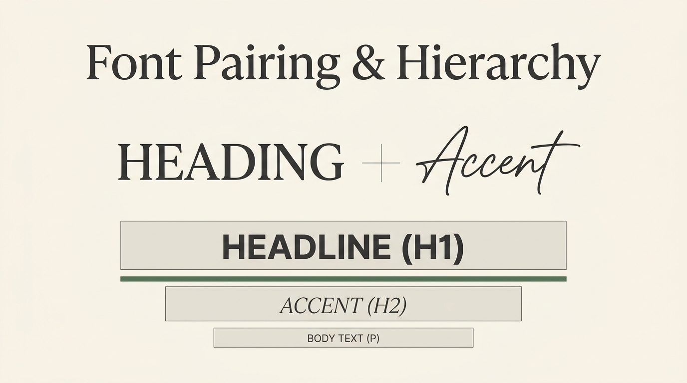 Font Pairing & Hierarchy: The Complete Branding Checklist